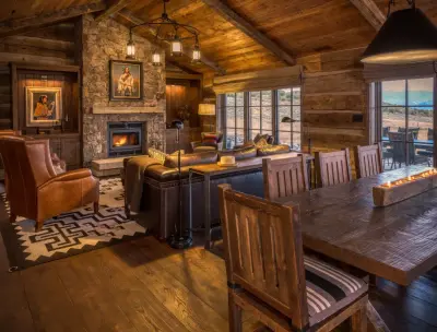 Countryside Cabin Retreat — Custom Home Builders project by Fox Construction, Inc.