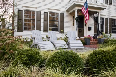 Haddonfield NJ Residence by Ledden Palimeno Landscape Co.