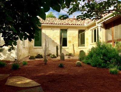 Olmos Park Back Yard Xeriscape by Leifeste Landscape Design