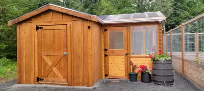 The Arbor Shelter: Storage/Plant House — Custom Home Builders project by Tri Power Construction LLC