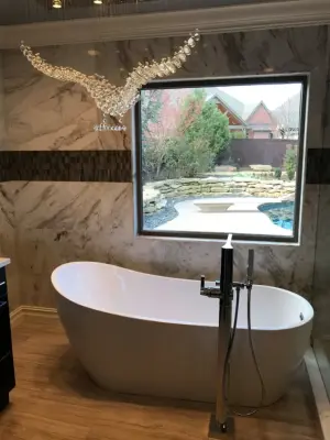 Restroom Renovation — Custom Home Builders project by Dana Build And Design