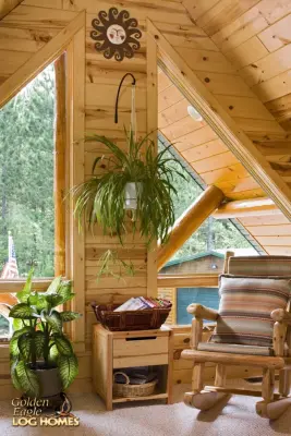 Elegant Meeting Spaces — Custom Home Builders project by Golden Eagle Log & Timber Homes
