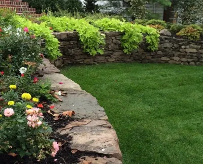 Limone Gardens - Retaining Wall Construction in Teaneck, NJ