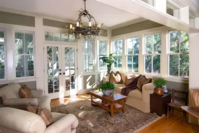 Sunroom Extension — Custom Home Builders project by PRUSAK Home Additions Chicago