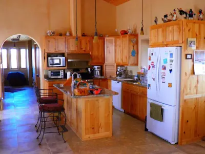 Taos Straw Bale Home — Custom Home Builders project by The Salamander Company LLC.