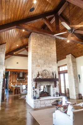 Waller County Texas Rustic Elegance by J.W. Neathery Custom Home Craftsman