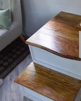The third Oasis model ATU tiny house - Constructed by: Paradise Tiny Homes — Custom Home Builders project by Paradise Tiny Homes LLC
