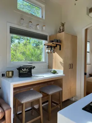 The Fifth Paradise Model ATU - Crafted By: Paradise Tiny Homes — Custom Home Builders project by Paradise Tiny Homes LLC