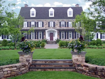 Country Manor — Landscape Design project by Liquidscapes