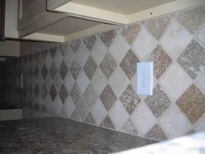 Polished Stone Backsplashes by Floor Pro South, LLC