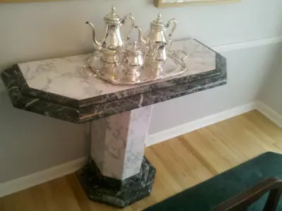 Bespoke Furniture - Dining Table/Butler Service by Max Marble & Granite, Inc.