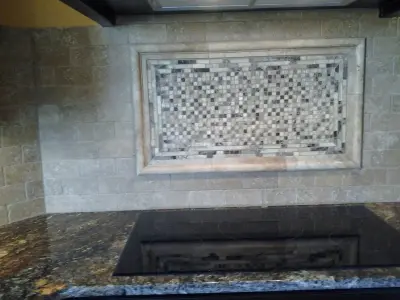 Top backsplash choice to date — Tile & Stone Installation Services project by Tic Tac Tile Co.