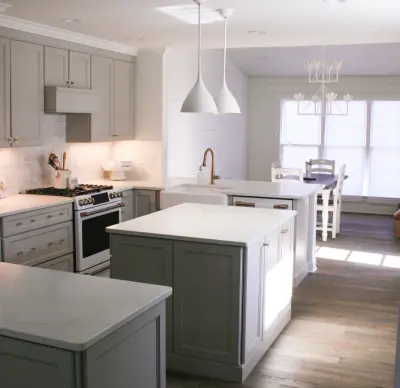 London Sky Corian Quartz by Stone Creek Surfaces