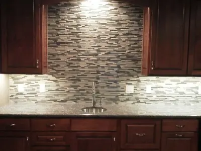 Culinary Wall Tile — Tile & Stone Installation Services project by Tony's Tile LLC