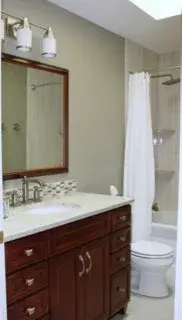 primary bathroom renovation by Heinrichs Custom Tile And Stone