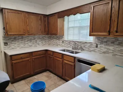 Heber Springs — Tile & Stone Installation Services project by Harris Flooring & More