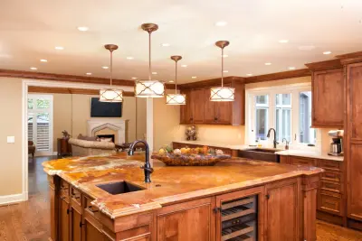 Obsidian Culinary — Tile & Stone Installation Services project by Carthage Stoneworks