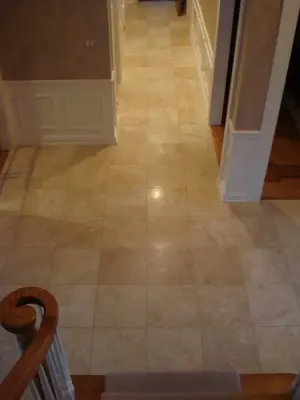 Pewaukee limestone flooring by Heinrichs Custom Tile And Stone