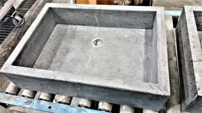 Soapstone Basins by The Stone Studio