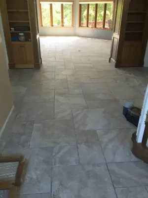 Norfolk, NE Tile Shower and Flooring by Man N Mountain-Tile & Stone