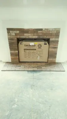 2x10 Capella Red Brick Hearth by Wells Tile Company