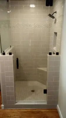 Restroom Tile and Stone Installations — Tile & Stone Installation Services project by Allison Sales Flooring