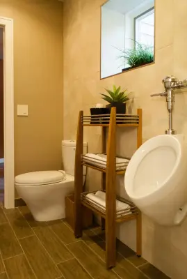 Restroom — Tile & Stone Installation Services project by Tony's Tile LLC