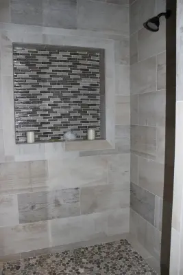 BCASWI Home Showcase 2014 — Tile & Stone Installation Services project by The Masonry Center, Inc.