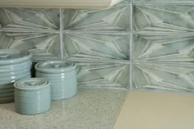 Culinary Splash Guard — Tile & Stone Installation Services project by Visions Tile And Stone, Incorporated