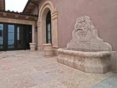 Newport Beach Crystal Cove — Tile & Stone Installation Services project by Neolithic Materials