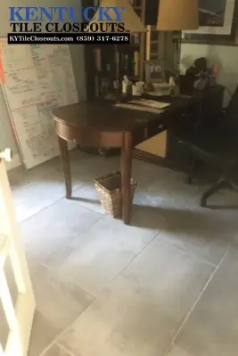 Client Task - FL - SOHO Grey — Tile & Stone Installation Services project by Kentucky Tile Closeouts