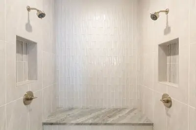 Glass Mosaic — Tile & Stone Installation Services project by Arizona Tile
