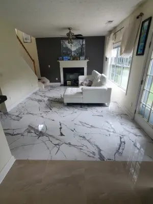 Complete First Floor Renovation in Lawrenceville — Tile & Stone Installation Services project by Epic Custom TileWorks LLC