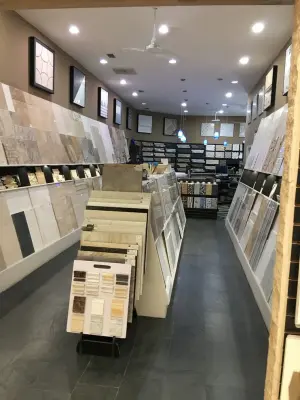 Exhibition — Tile & Stone Installation Services project by Cielo Stone And Tile, Inc
