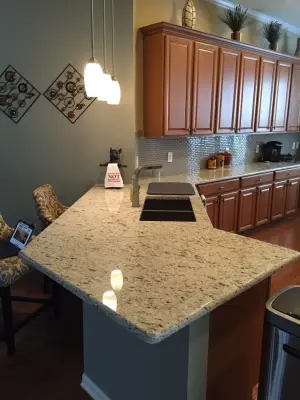Stone Surfaces and Bathroom Fixtures — Tile & Stone Installation Services project by Avanti Tile & Stone