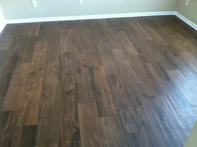 Wooden Flooring — Tile & Stone Installation Services project by Avanti Tile & Stone