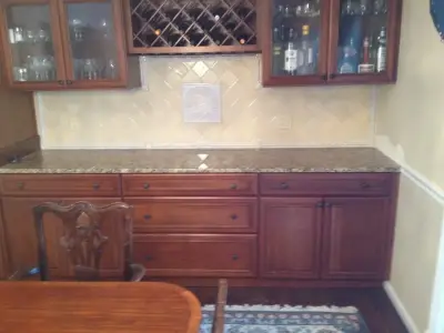 Tile and Stone for Kitchens — Tile & Stone Installation Services project by Elite Showers And Floors