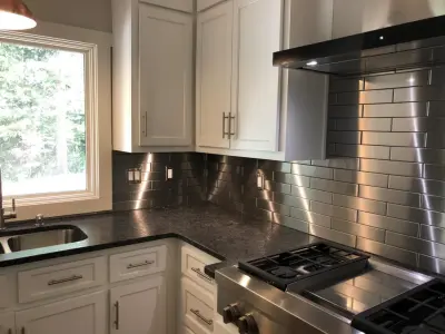 Stainless Steel Tile - Tile & Stone Installation Services in Tyrone, GA