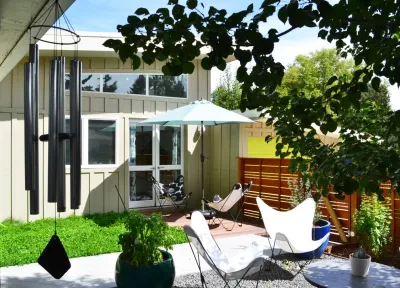 Eco Modern Landscape Harvey Park — Landscape Design project by Living Earth Designs in Denver