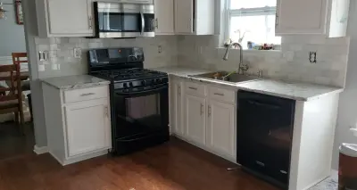 Stone Tile Splashback — Tile & Stone Installation Services project by Epic Custom TileWorks LLC