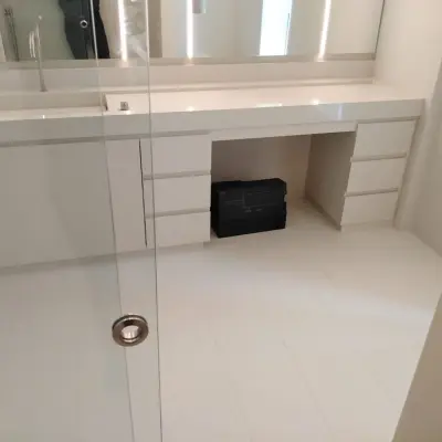 Marble vanities and cabinetry — Tile & Stone Installation Services project by Ultimate Stones Connoisseur
