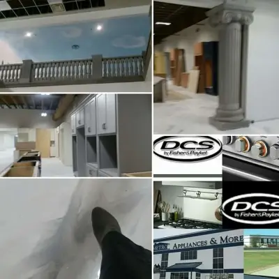 Metro Appliances and More Showroom - DCS Fisher and Paykel Displays — Tile & Stone Installation Services project by A Touch Of Granite, Tile & More