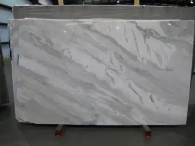 Mont Blanc 30mm Quartzite — Tile & Stone Installation Services project by Ecstatic Stone, LLC