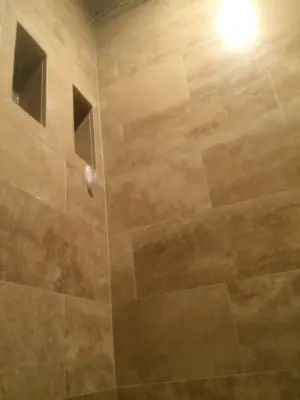 Moraine Rainfall — Tile & Stone Installation Services project by Elite Showers And Floors
