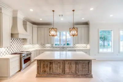 Traditional Rustic Kitchen Fusion — Tile & Stone Installation Services project by Palatial Stone & Tile