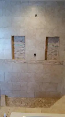 Timber Preservation — Tile & Stone Installation Services project by Midwest Mosaic, Inc.