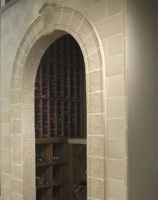Wine Storage Solutions — Tile & Stone Installation Services project by Tile Trends, Inc.