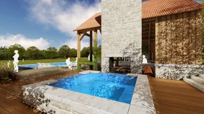 Tranquil Farmhouse — Landscape Design project by Lorax Design Group