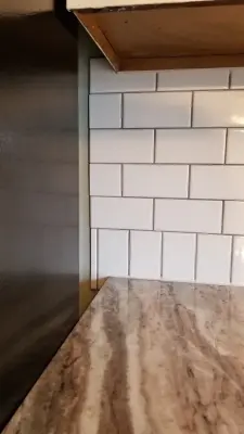 Metro — Tile & Stone Installation Services project by Tumbled Creations LLC