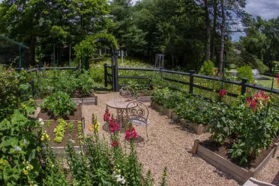 Lakeside Haven — Landscape Design project by Louis Fusco Landscape Architects in Bedford